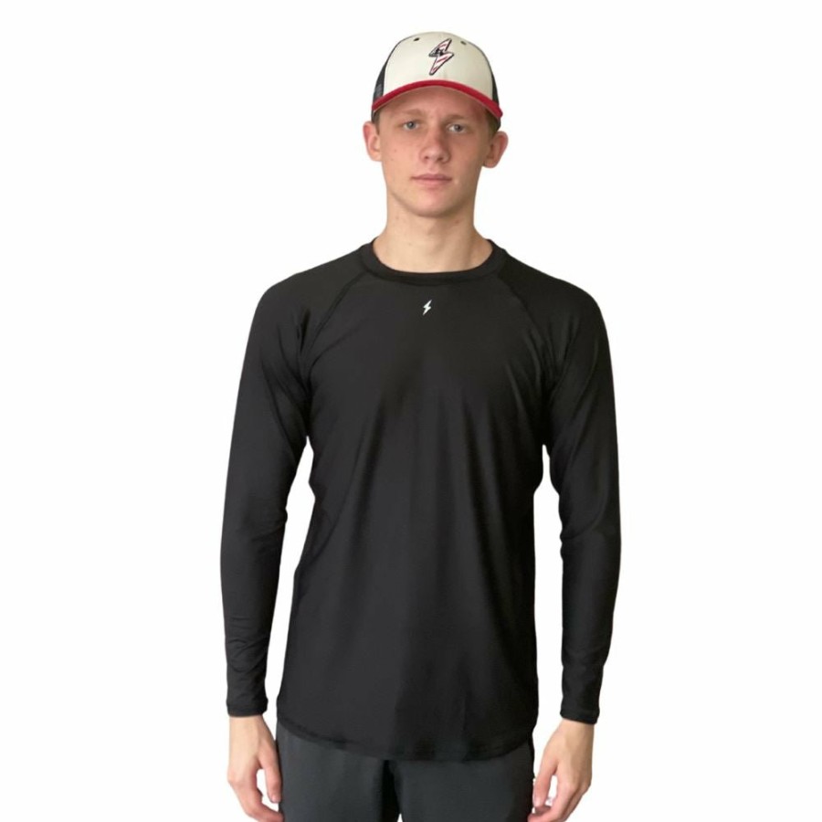 Apparel BRUCE BOLT Performance Tees | Long Sleeve Performance T-Shirt With Reflective Bolt