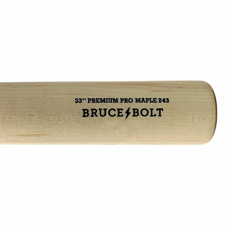 Equipment BRUCE BOLT Stock Wood Bats | Premium Pro Stock Wood Bat