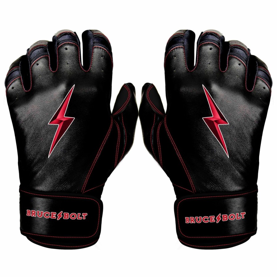 Sports BRUCE BOLT Batting Gloves | Tc42 Series Short Cuff Batting Gloves