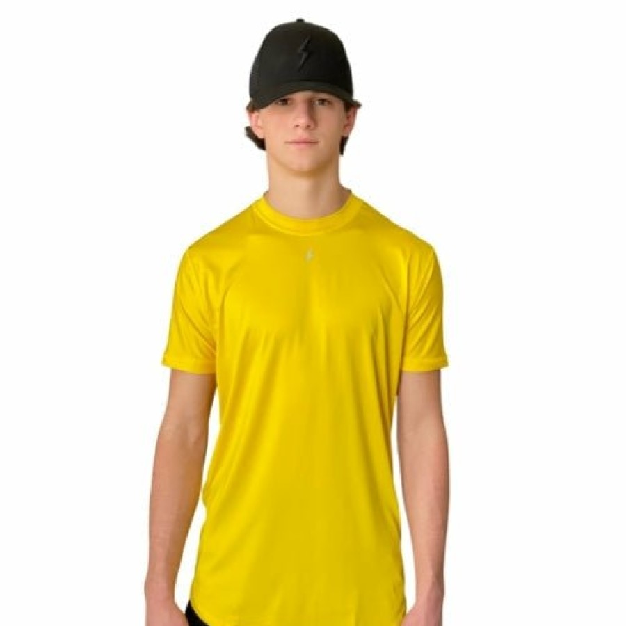 Apparel BRUCE BOLT Performance Tees | Short Sleeve Performance T-Shirt With Reflective Bolt