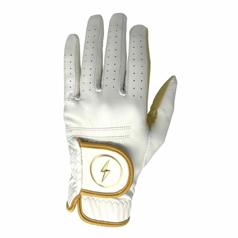 Sports BRUCE BOLT Off-Season Gloves | Gold Series Golf Glove (Left)