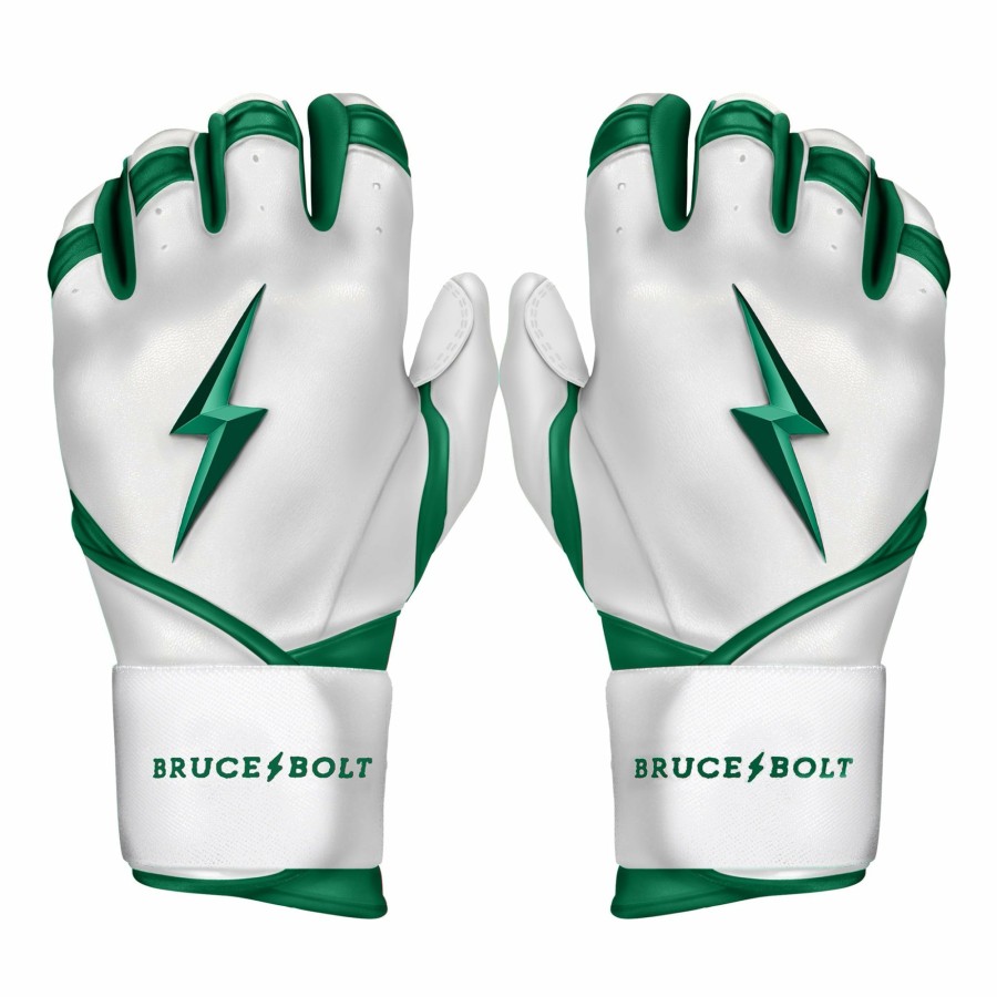 Sports BRUCE BOLT Batting Gloves | Chrome Series Long Cuff Batting Gloves