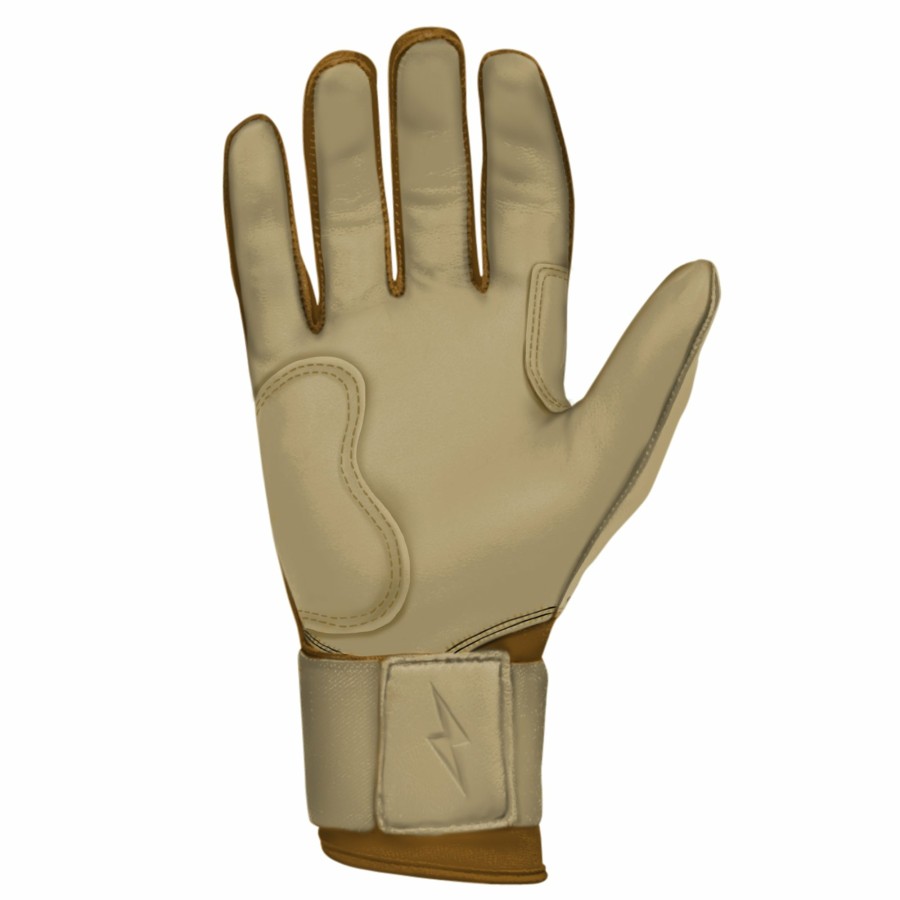 Sports BRUCE BOLT Batting Gloves | Gold Series Long Cuff Batting Gloves