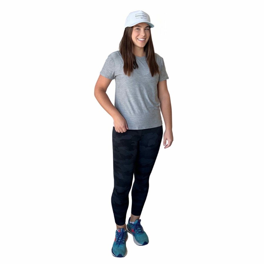 Apparel BRUCE BOLT Premium Tees | Women'S Short Sleeve Supersoft Light Heathered Grey Tshirt