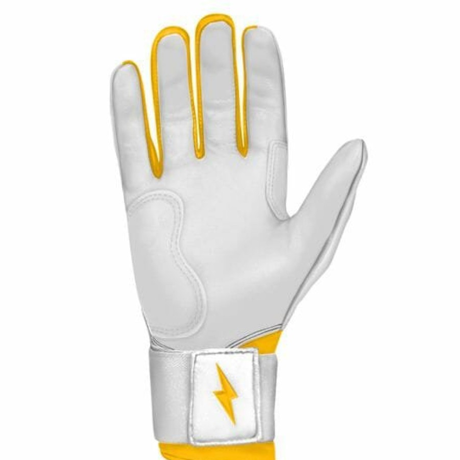 Sports BRUCE BOLT Batting Gloves | Chrome Series Long Cuff Batting Gloves