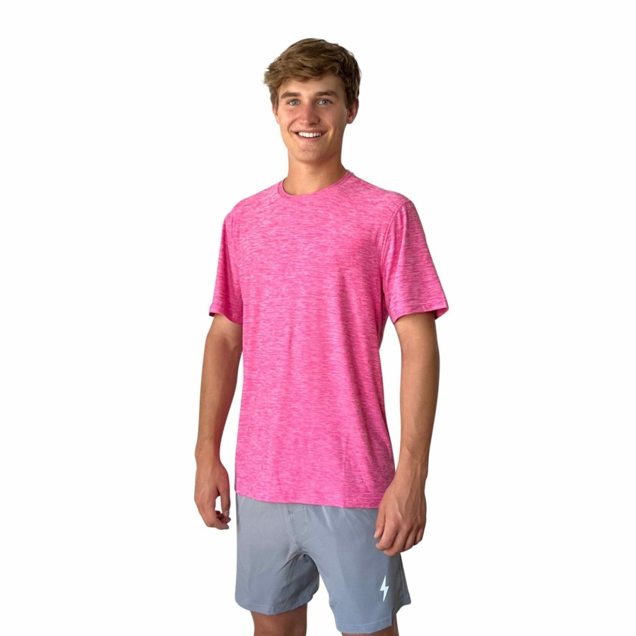 Apparel BRUCE BOLT Premium Tees | Short Sleeve Supersoft Pink Tshirt