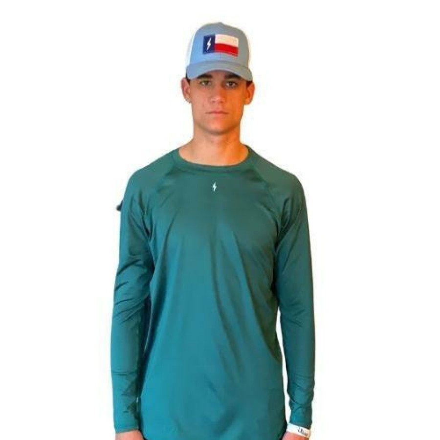 Apparel BRUCE BOLT Performance Tees | Long Sleeve Performance T-Shirt With Reflective Bolt