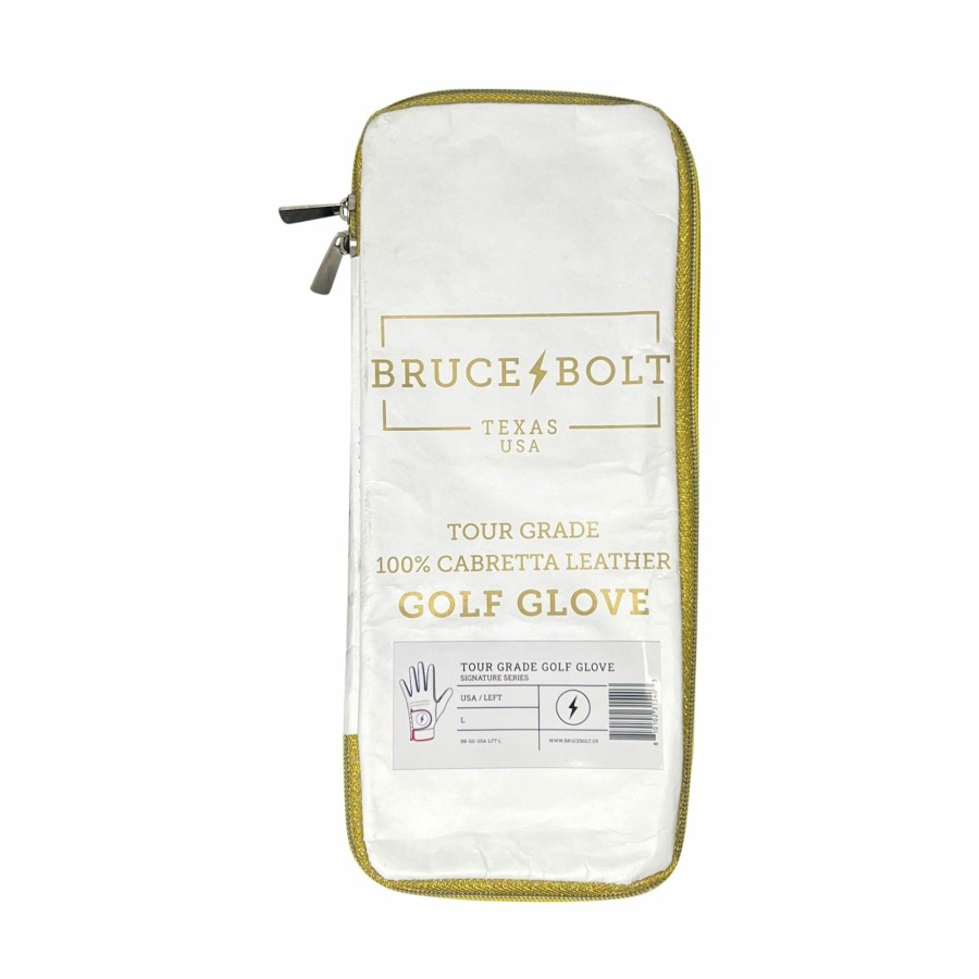 Sports BRUCE BOLT Off-Season Gloves | Signature Series Golf Glove (Left)