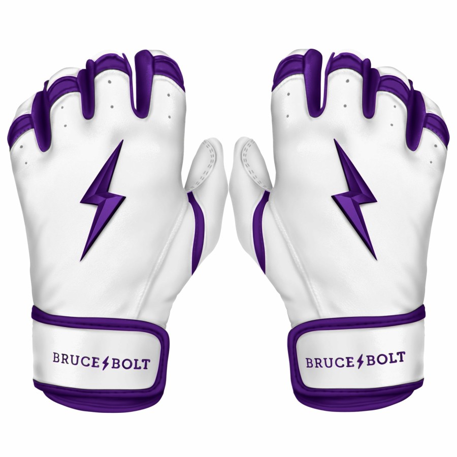 Sports BRUCE BOLT Batting Gloves | Chrome Series Short Cuff Batting Gloves