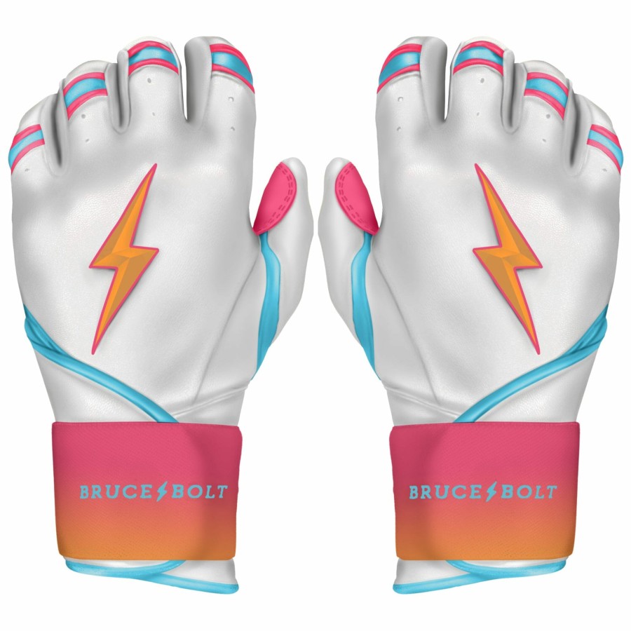 Sports BRUCE BOLT Batting Gloves | Creator Series Long Cuff Batting Gloves