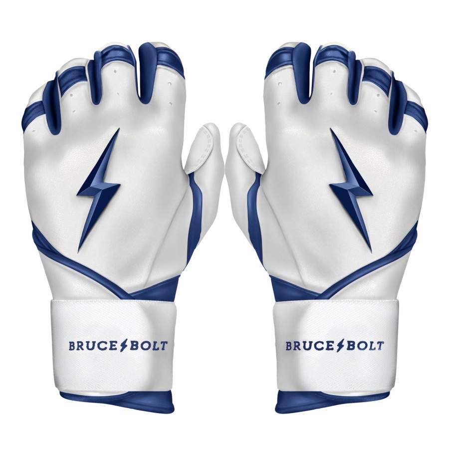 Sports BRUCE BOLT Batting Gloves | Chrome Series Long Cuff Batting Gloves