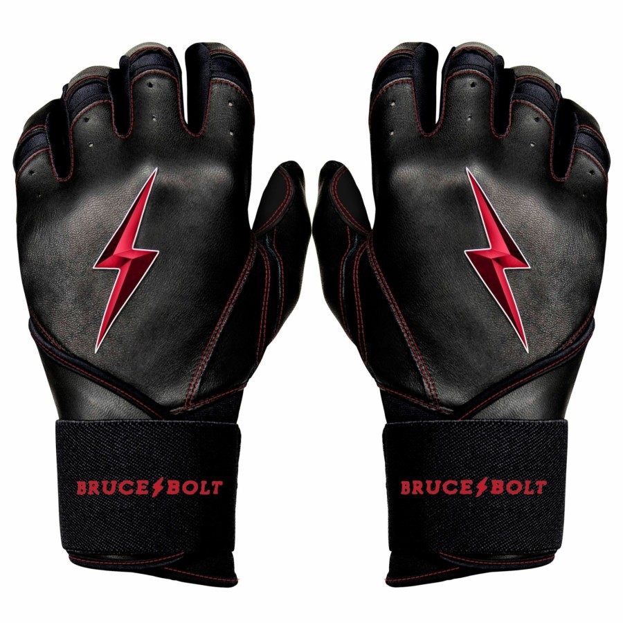 Sports BRUCE BOLT Batting Gloves | Tc42 Series Long Cuff Batting Gloves