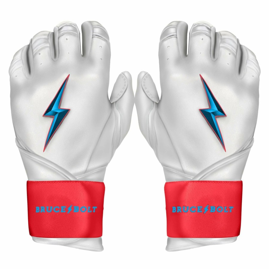 Sports BRUCE BOLT Batting Gloves | Miami Series Long Cuff Batting Gloves