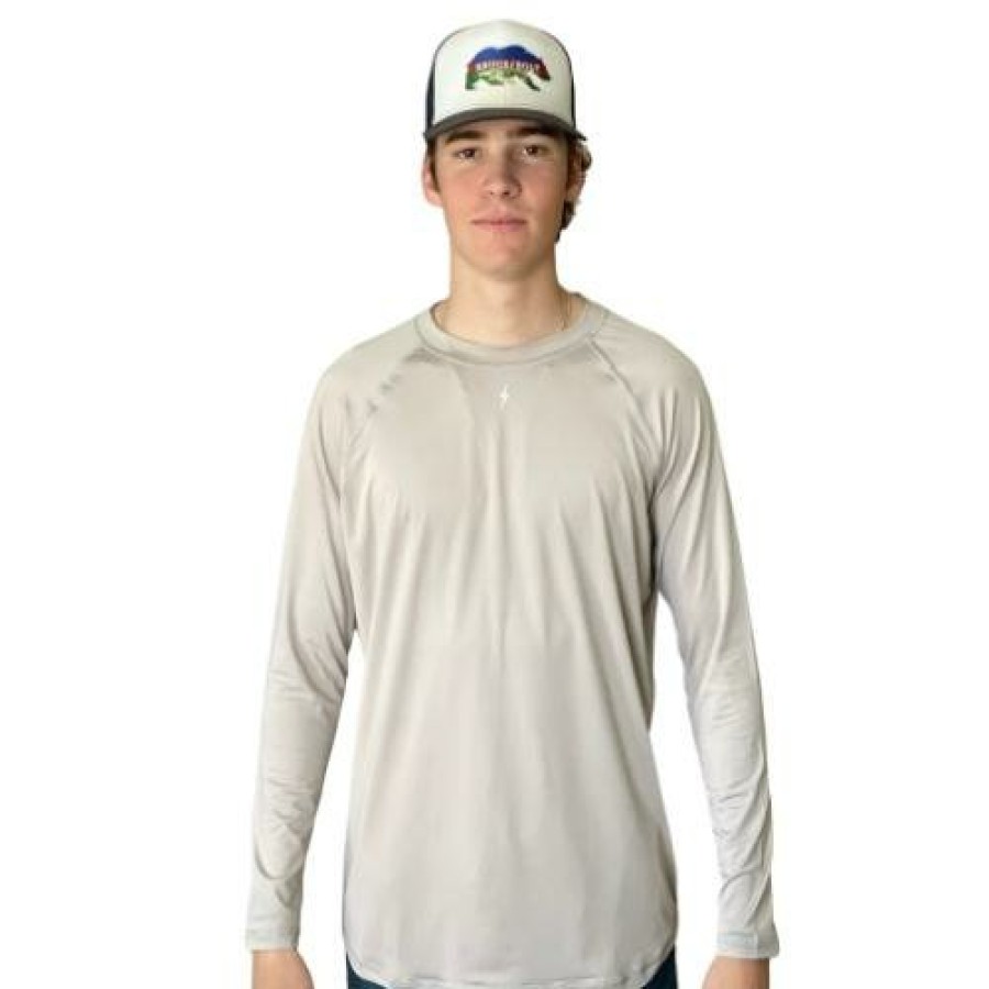 Apparel BRUCE BOLT Performance Tees | Long Sleeve Performance T-Shirt With Reflective Bolt