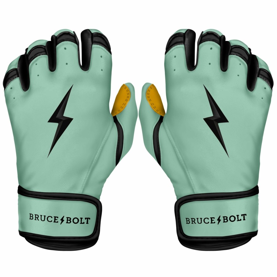 Sports BRUCE BOLT Batting Gloves | Patriot Series Short Cuff Batting Gloves