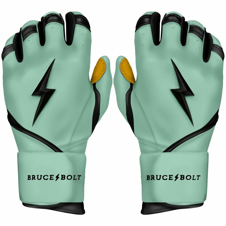 Sports BRUCE BOLT Batting Gloves | Patriot Series Long Cuff Batting Gloves