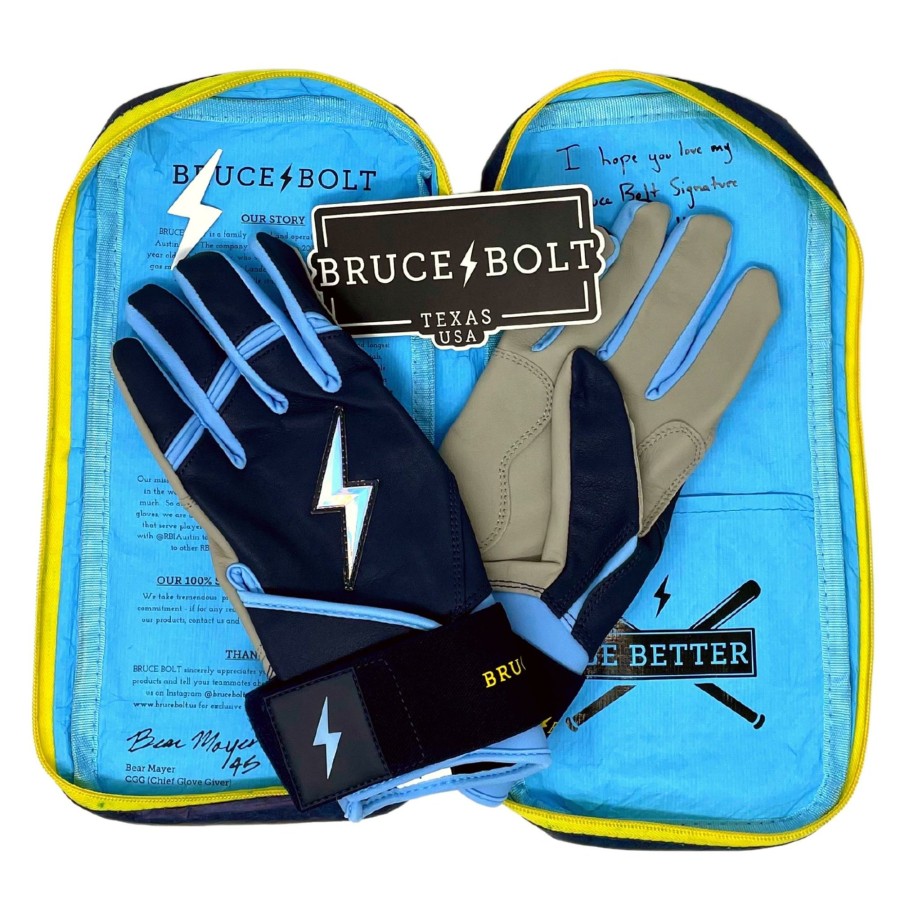 Sports BRUCE BOLT Batting Gloves | Phillips Series Long Cuff Batting Gloves