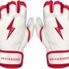 Sports BRUCE BOLT Batting Gloves | Chrome Series Short Cuff Batting Gloves