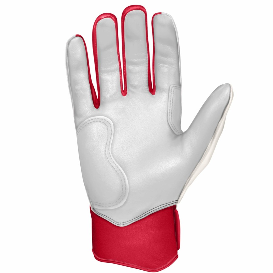 Sports BRUCE BOLT Batting Gloves | Chrome Series Short Cuff Batting Gloves