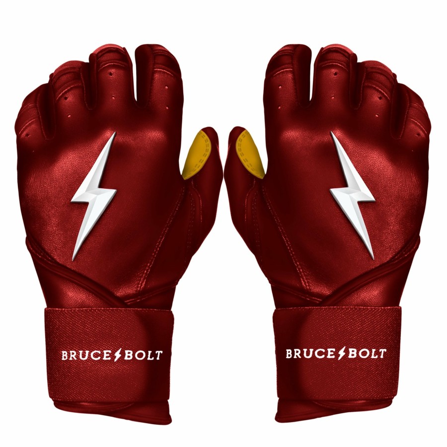 Sports BRUCE BOLT Batting Gloves | Long Cuff Batting Gloves