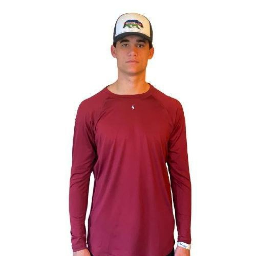 Apparel BRUCE BOLT Performance Tees | Long Sleeve Performance T-Shirt With Reflective Bolt