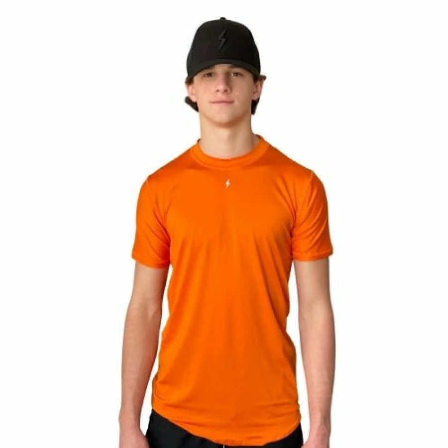 Apparel BRUCE BOLT Performance Tees | Short Sleeve Performance T-Shirt With Reflective Bolt